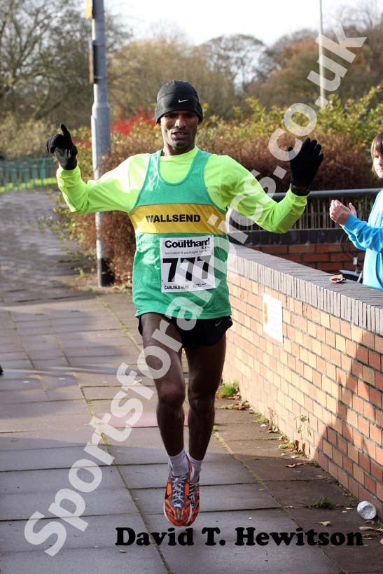 Yared Hagos wins the Brampton to Carlisle Road Race.